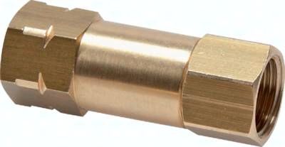 Rückschlagventil (Messing) Innengewinde G 1/4", PN 16