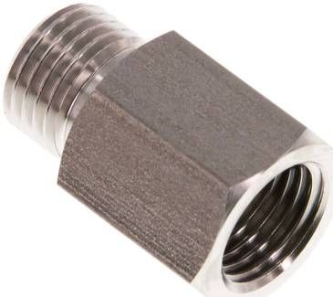 Gewindeverlängerung G 1/4"-18mm, 40 bar 1.4571