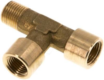 LE-Einschraubstück G 1/8"(IG)-R 1/8"(AG), 16 bar Messing