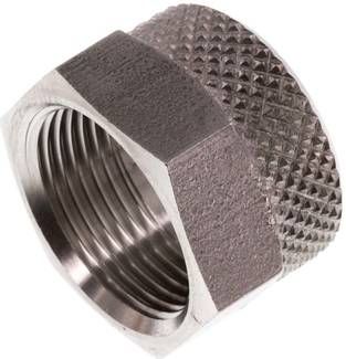 CK-Überwurfmutter 10 x 8mm(M 16 x 1), 1.4571