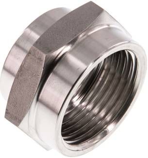 Muffe G 1"-G 3/4", 40 bar 1.4571