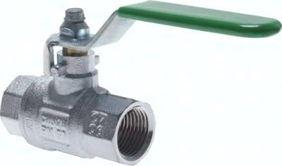 Messing-Kugelhahn, Rp 3/8", PN 50, für Trinkwasser