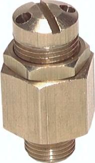 Mini-Sicherheitsventil G 1/4", 16 - 32 bar, Messing