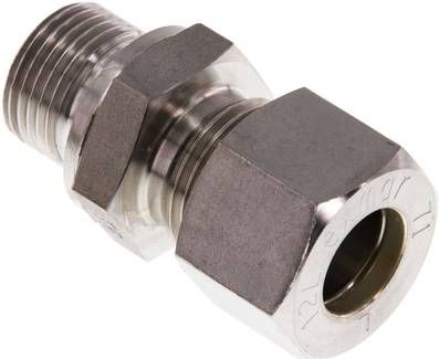 Gerade Schneidringverschr. 12 L-G 3/8", Klemmring 1.4571 (NC)