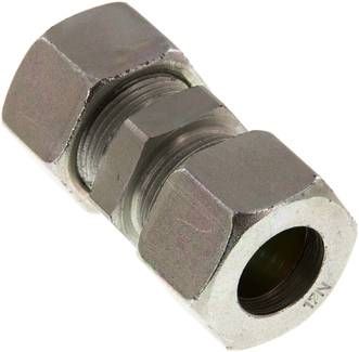 Gerade Schneidringverschrau-bung 16,75, Stahl verzinkt