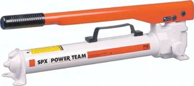 Hydraulische Handpumpe, zweistufig, 10,9/2,6 cm³ /Hub