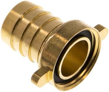 2/3-Schlauchtülle, mit Mutter G 1"-25mm, gerade