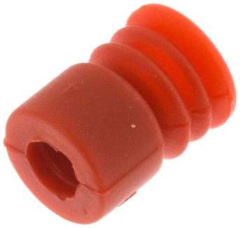 Balgsauger, 2,5-fach, 10,0x4mm, Silikon (rot)
