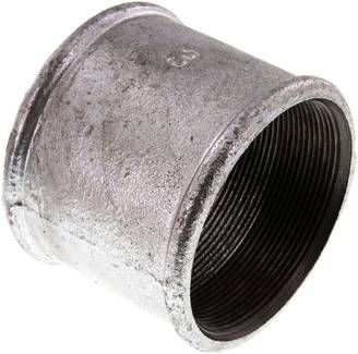 Rundmuffe Rp 3"-Rp 3", 25 bar Temperguss verzinkt