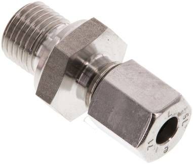 Gerade Schneidringverschr. 6 L-G 1/4", 1.4571