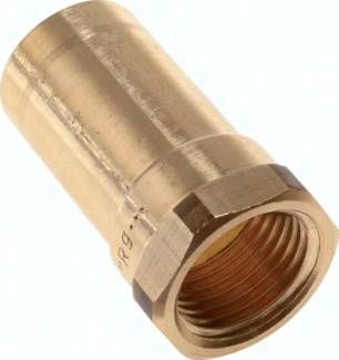 Pressfitting, Übergangsmuffen-nippel 18mm außen/Rp 3/4" IG
