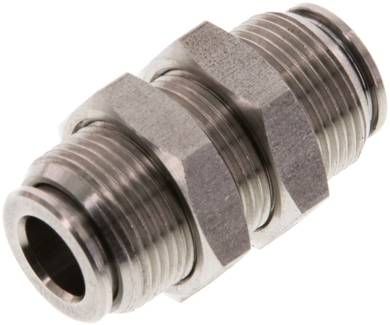 Schott-Steckanschluss 8mm, IQS-Edelstahl
