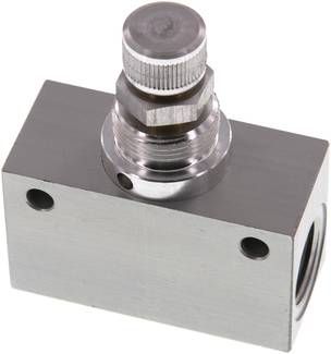 Block-Drosselrückschlagventil, G 1/2"