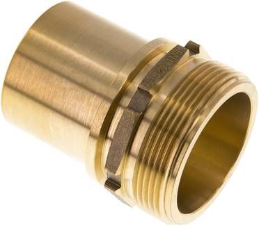 Gewindetülle, EN14420-5 G 2"-50mm, Messing